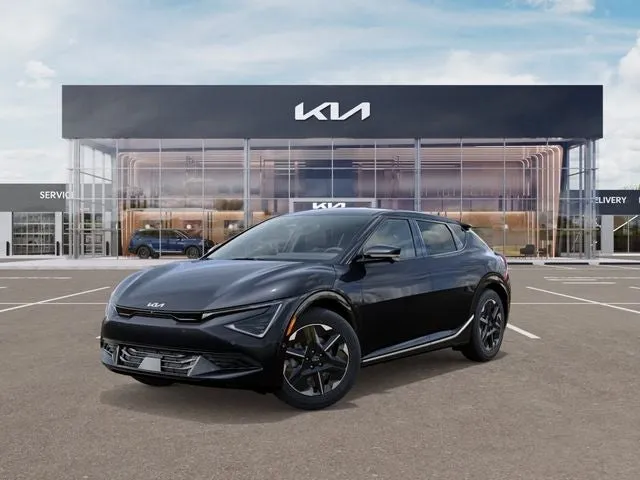 2026 Kia EV6 Wind in Panthera Metal — front three-quarter view