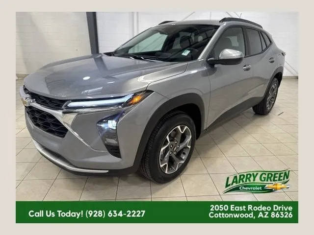 2026 Chevrolet Trax LT in Sterling Gray Metallic — front three-quarter view