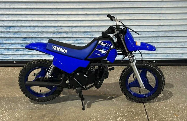 2026 Yamaha PW50 — front three-quarter view