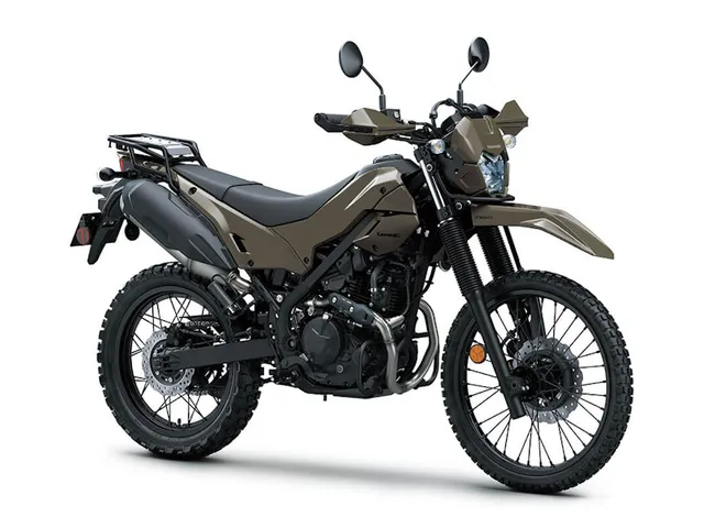 2026 Kawasaki KLX®230 DF ABS — front three-quarter view