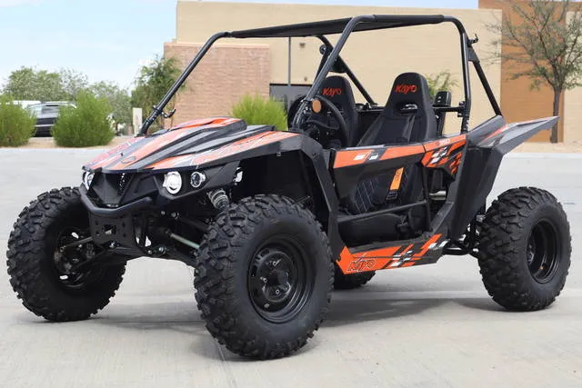 2026 Kayo S350 — front three-quarter view
