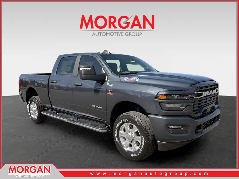 2026 Ram 2500 Big Horn in Blue — front three-quarter view