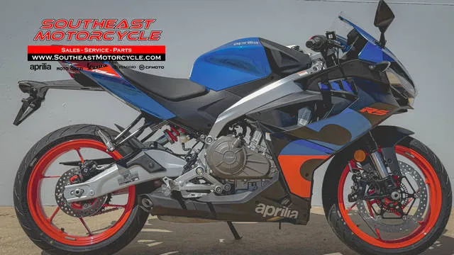 2026 Aprilia® RS 457 — front three-quarter view