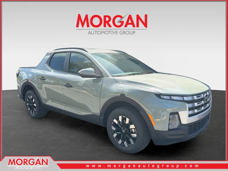 2026 Hyundai SANTA CRUZ SEL Activity in Sage Gray — front three-quarter view