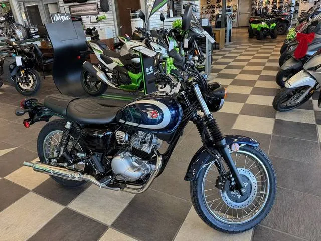 2025 Kawasaki W230 ABS — front three-quarter view