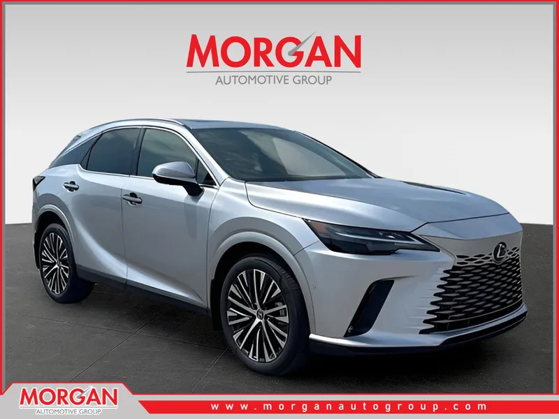 2026 Lexus RX 350 Premium+ in Iridium — front three-quarter view