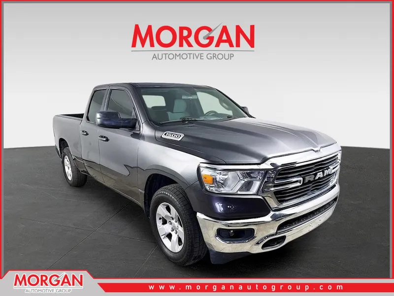 2021 Dodge Ram 1500 Big Horn/Lone Star in Crystal Metallic — front three-quarter view