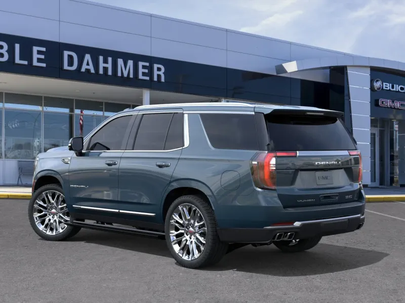 2026 GMC Yukon — rear three-quarter view