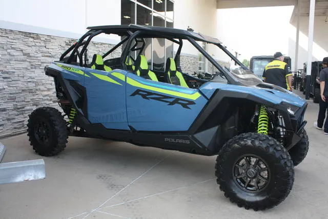 2025 Polaris® RZR Pro XP 4 Premium — front three-quarter view