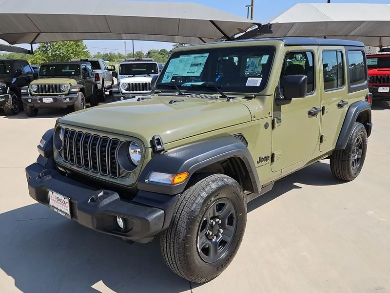 2026 Jeep Wrangler Sport in 41 — front three-quarter view