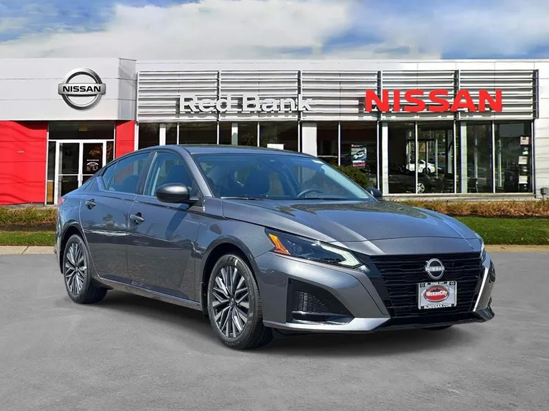 2026 Nissan Altima 2.5 SV in Gun Metallic — front three-quarter view