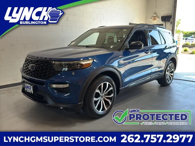 2022 Ford Explorer ST-Line in Other — front three-quarter view