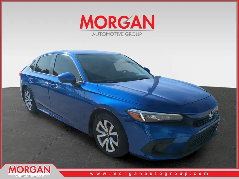 2023 Honda Civic LX — front three-quarter view
