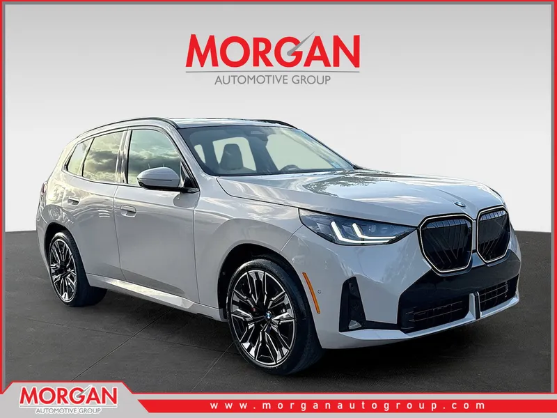 2026 BMW X3 30 xDrive in Dune Grey Metallic — front three-quarter view