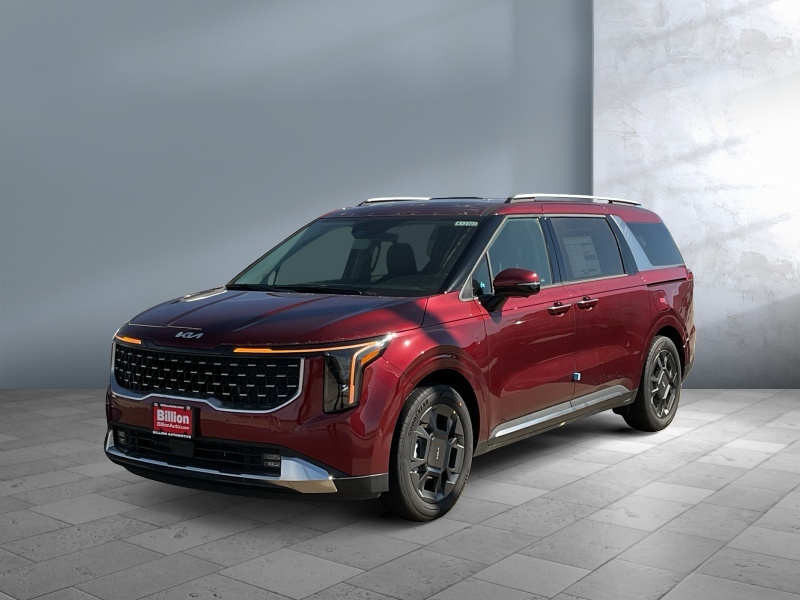 2026 Kia Carnival Hybrid — front three-quarter view