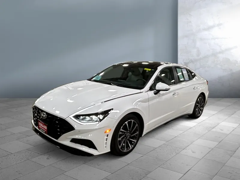 2023 Hyundai Sonata — front three-quarter view