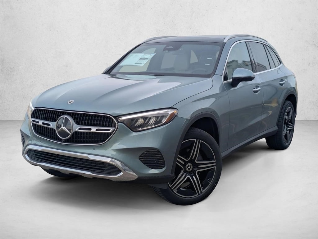 2026 Mercedes-Benz GLC 300 GLC 300 SUV in Verde Silver — front three-quarter view
