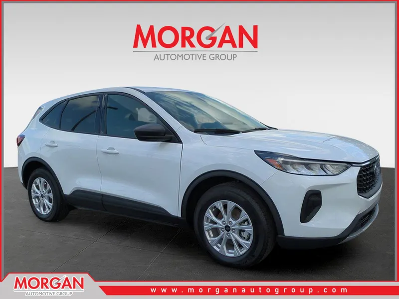 2026 Ford Escape Active in White — front three-quarter view