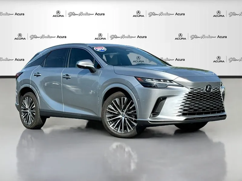 2024 Lexus RX 350 Premium Plus in Iridium — front three-quarter view