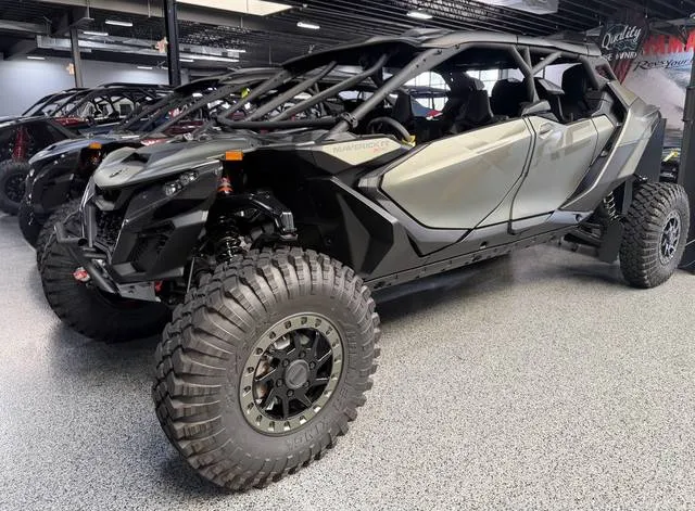 2026 Can-Am® Maverick R MAX X rc With Smart-Shox — front three-quarter view