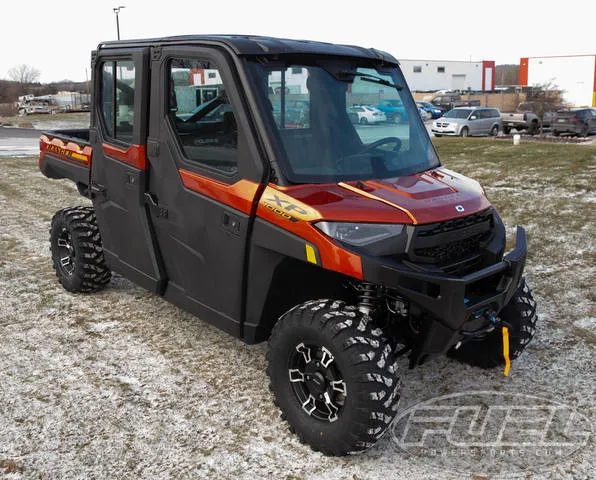 2026 Polaris® Ranger Crew XP 1000 NorthStar Edition Ultimate Orange Rust — front three-quarter view