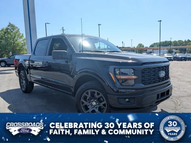 2026 Ford F-150 STX — front three-quarter view