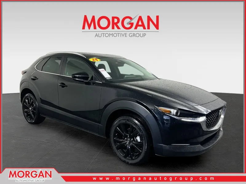 2024 Mazda CX-30 2.5 S Select Sport in Jet Black Mica — front three-quarter view