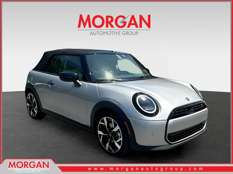 2025 MINI Cooper S Signature in Silver — front three-quarter view
