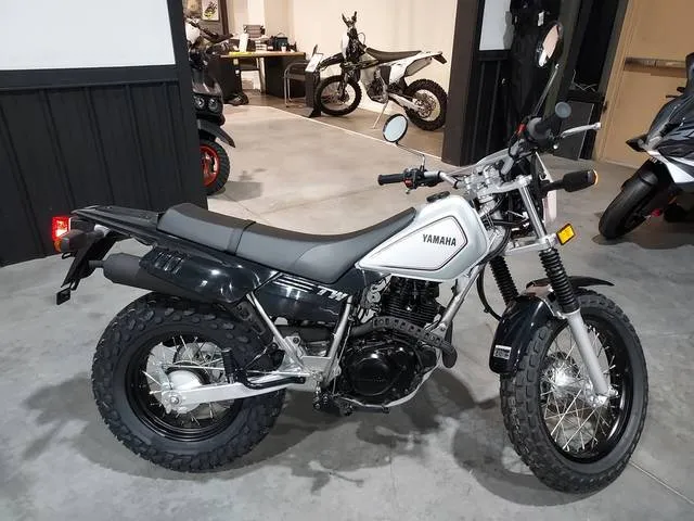 2026 Yamaha TW200 — front three-quarter view
