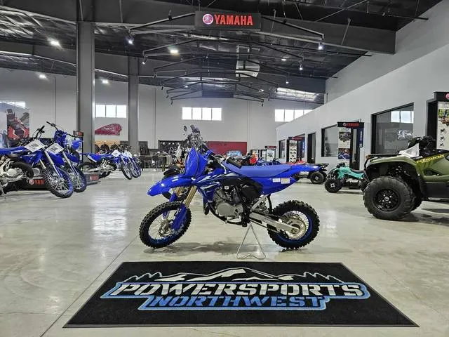 2026 Yamaha YZ65 — front three-quarter view