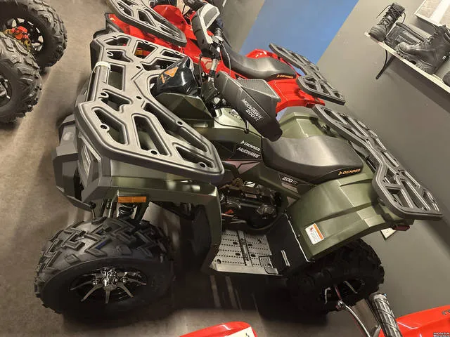 2026 Denago Powersports Mudhawk 200 FI — front three-quarter view