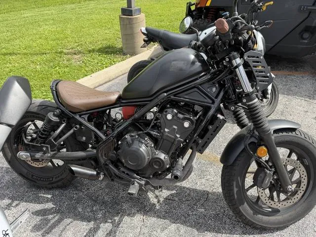 2021 Honda® Rebel 500 — front three-quarter view