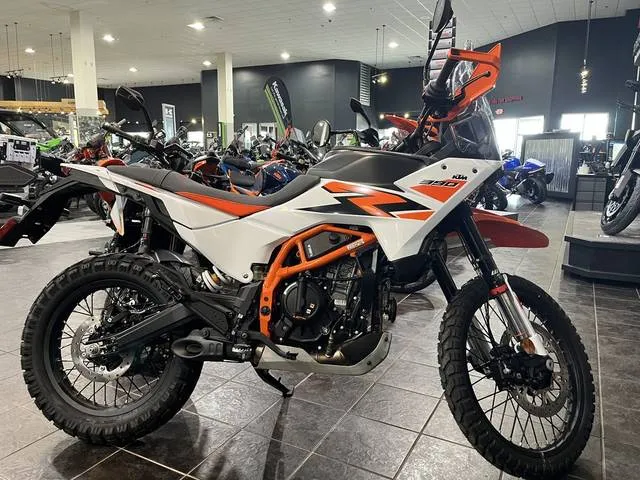 2026 KTM 390 Adventure R — front three-quarter view