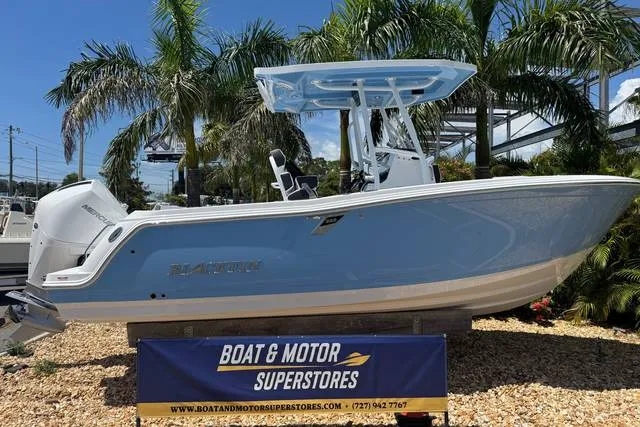 2026 Blackfin 222CC — front three-quarter view