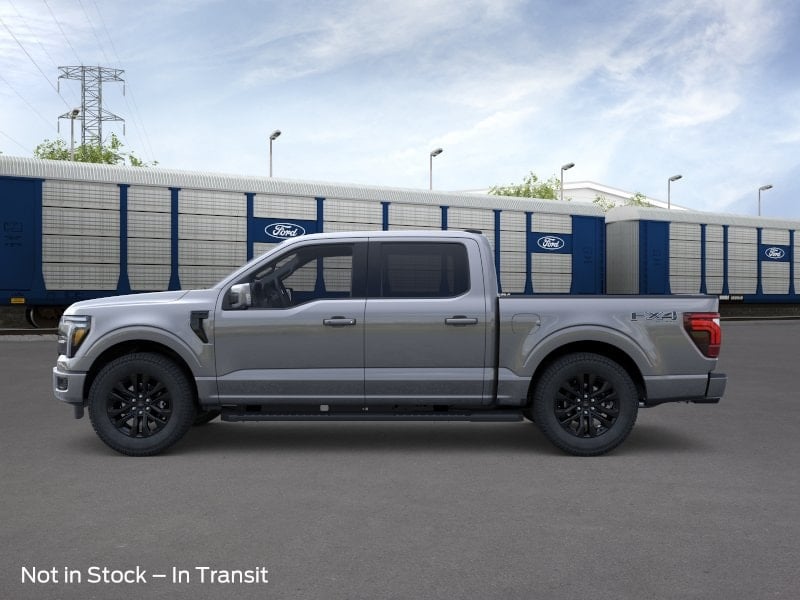 2026 Ford F-150 Lariat in Carbonized Gray Metallic — front three-quarter view
