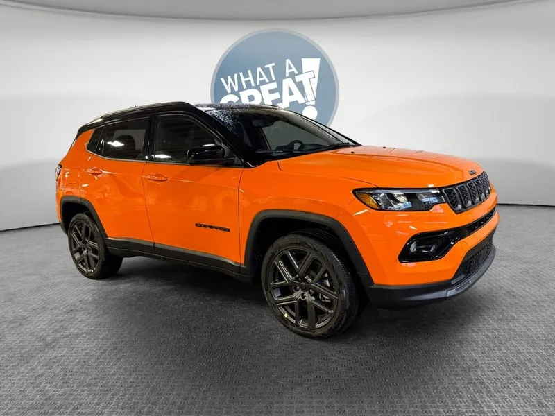 2026 Jeep Compass Limited in Joose Exterior Paint — front three-quarter view