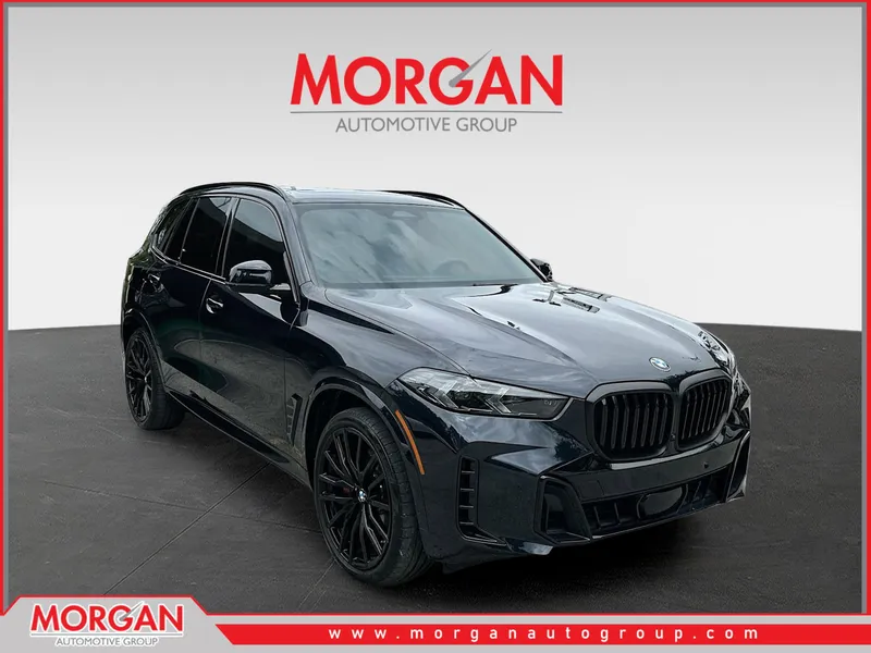 2024 BMW X5 sDrive40i in Black — front three-quarter view