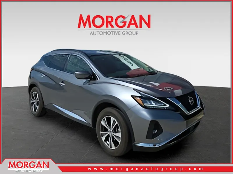 2023 Nissan Murano SV in Gray — front three-quarter view
