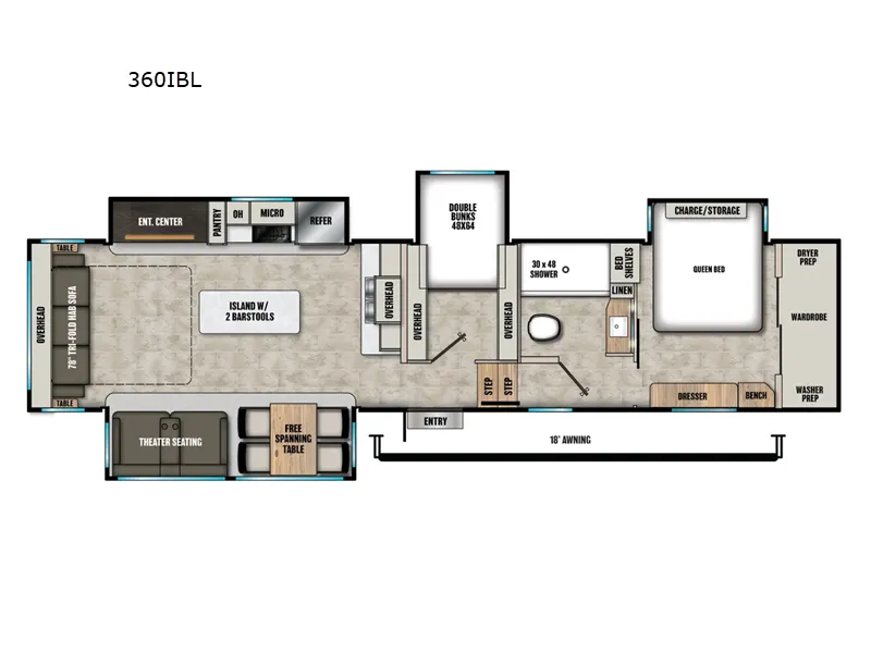 2027 Coachmen RV Chaparral — front three-quarter view