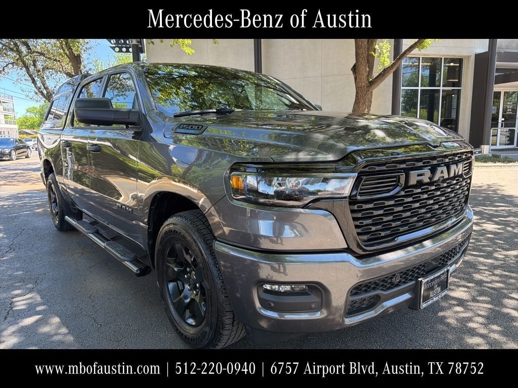 2025 Ram 1500 Tradesman in Gray — front three-quarter view