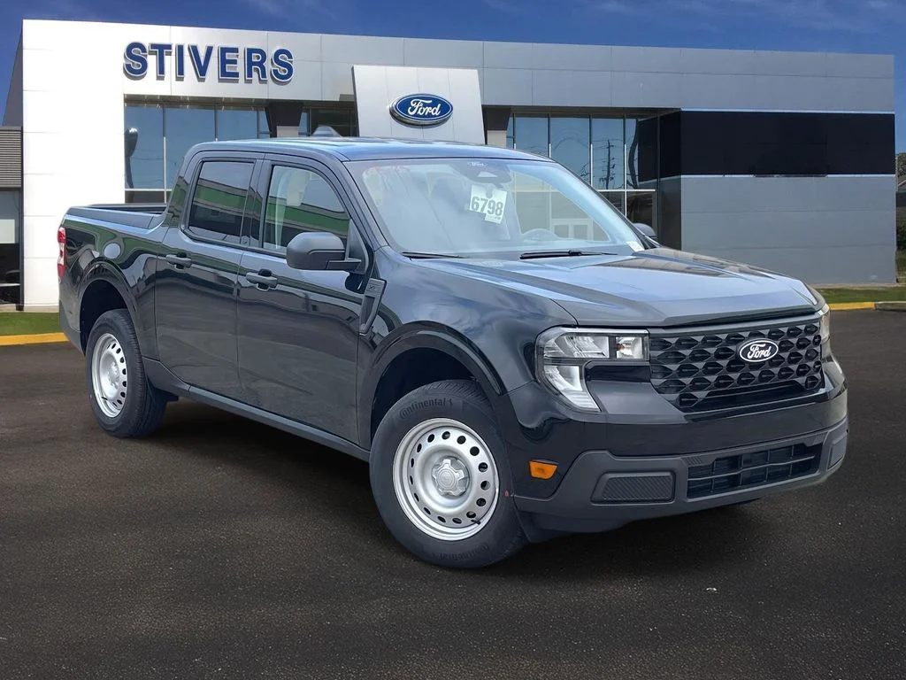 2026 Ford Maverick XL in Shadow Black — front three-quarter view