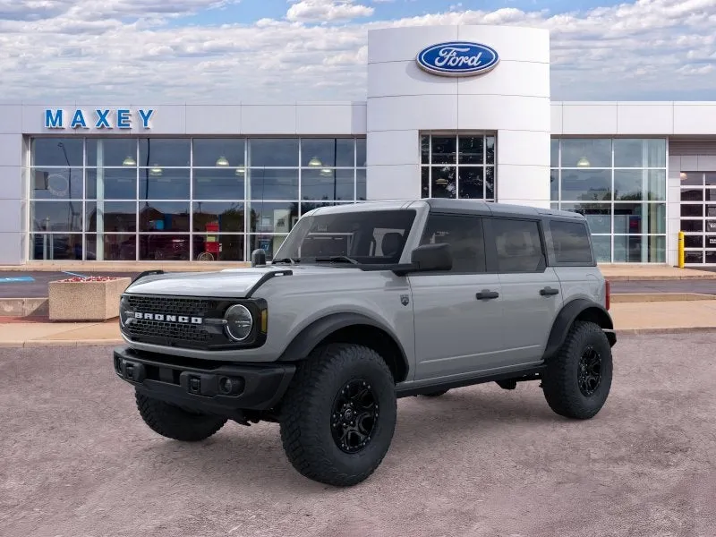 2026 Ford Bronco Big Bend® in Avalanche Gray — front three-quarter view
