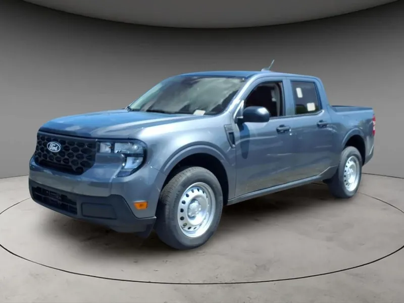 2026 Ford Maverick XL in Gray Metallic — front three-quarter view