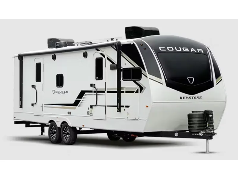 2027 Keystone RV Cougar Half-Ton — front three-quarter view