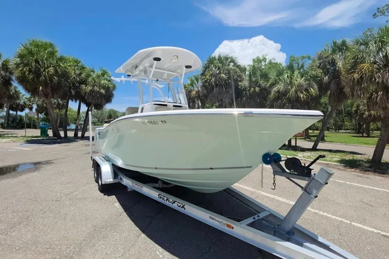 2017 Sea Fox 226 Commander — front three-quarter view