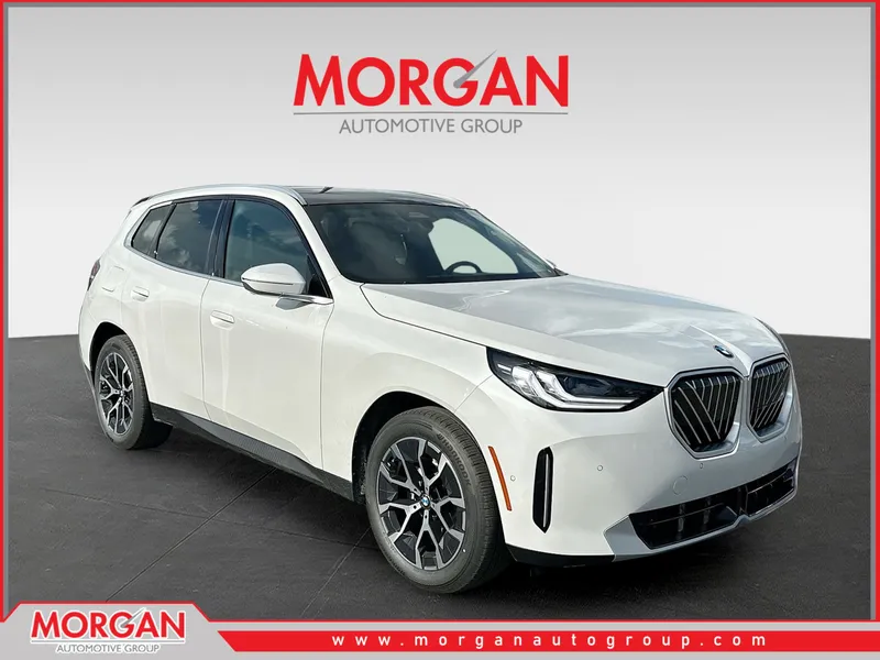 2026 BMW X3 30 xDrive in White — front three-quarter view