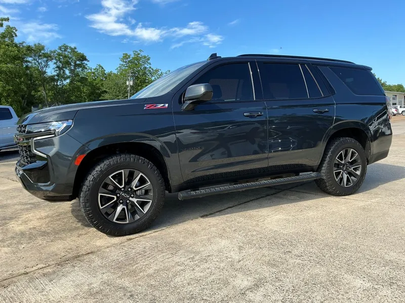 2022 Chevrolet Tahoe Z71 — front three-quarter view