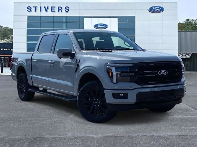 2026 Ford F-150 STX in White — front three-quarter view