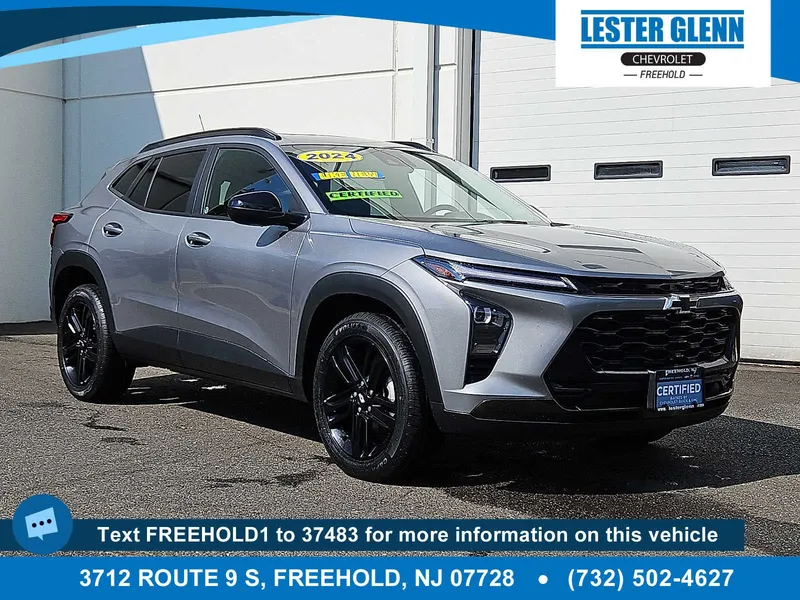 2024 Chevrolet Trax ACTIV in Sterling Gray Metallic — front three-quarter view