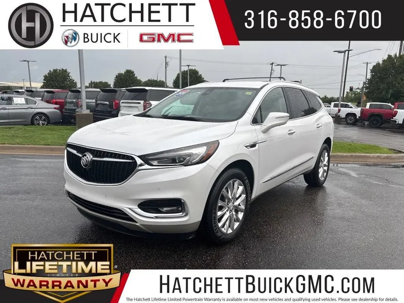 2020 Buick Enclave Premium in Includes Satin Nickel Lower Exterior Accent Color.) — front three-quarter view